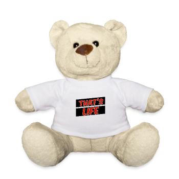 That's life - Teddy Bear - white - Front