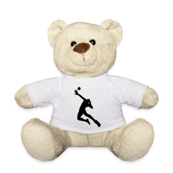 volleyball - Teddy Bear - white - Front