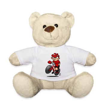 MTB - Teddy Bear - white - Front