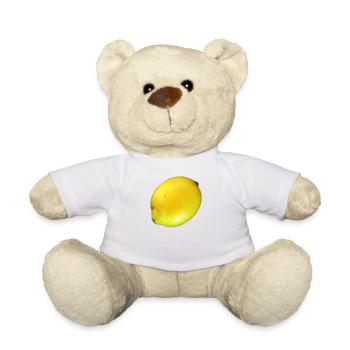 lemon limette zitrone citrus veggie gemuese fruits - Teddy - Weiß - Vorne