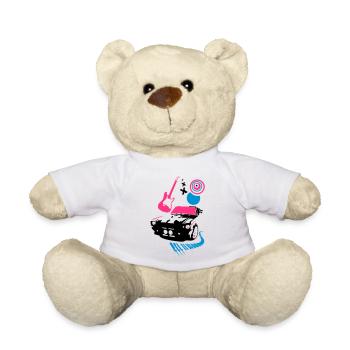 Auto dj Pop-Rock- - Teddy - Weiß - Vorne