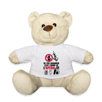 not disturb time apero2 - Teddy Bear - white - Front