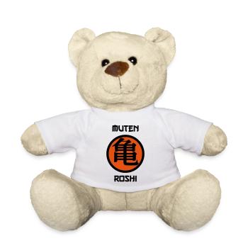 mute roshi 2 - Teddy Bear - white - Front