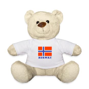 Norvège - Nounours - blanc - Devant