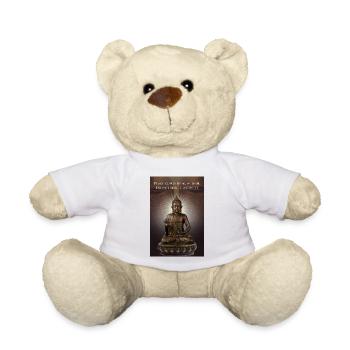 Frieden von innen - Teddy - Weiß - Vorne