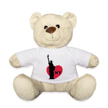 new york - Teddy - Weiß - Vorne