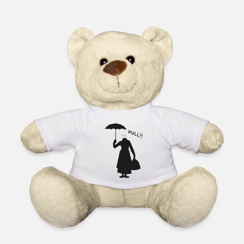 mary poppins - Teddy Bear - white