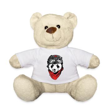 Panda Pilot - Teddy - Weiß - Vorne