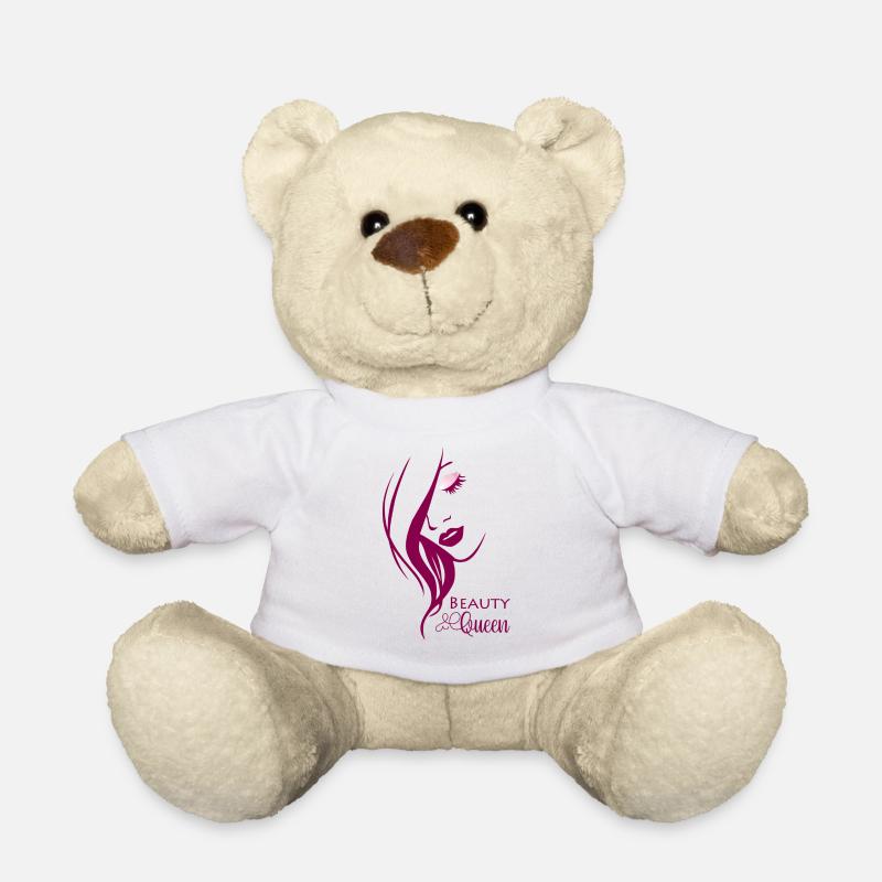 Beauty Queen - Teddy Bear - white
