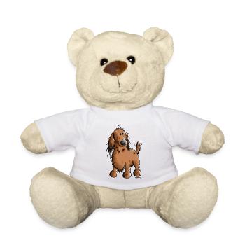 Danica The Dachshund - Teddy Bear - white - Front