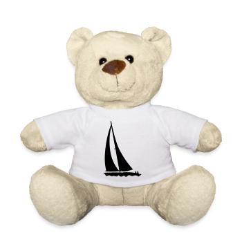 sailing - Teddy Bear - white - Front