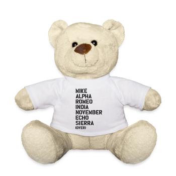 Mike Alpha Romeo India... over - MARINES - Teddy - Weiß - Vorne
