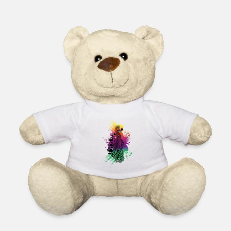 Schamane Lady Black - Teddy - Weiß