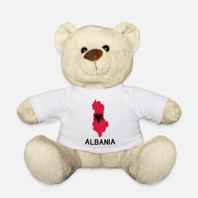 Albanien - Teddy - Weiß