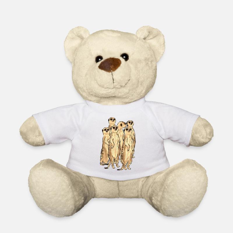 Conception de suricate / suricate - Nounours - blanc