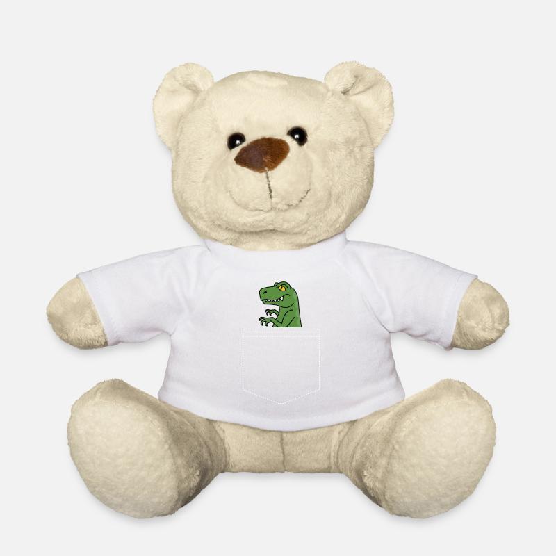 Dinosaurier T-Rex - Teddy - Weiß