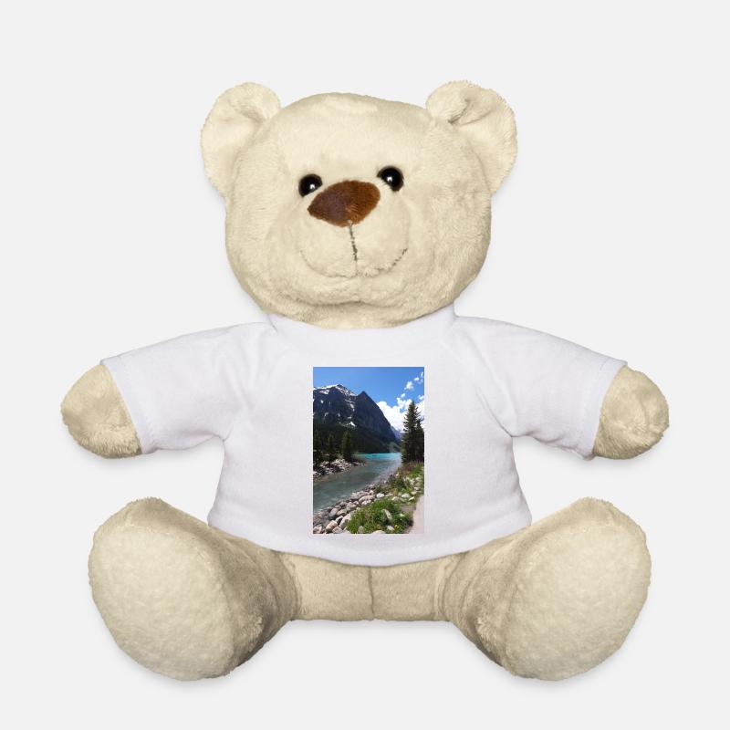 Canada River - Teddy Bear - white