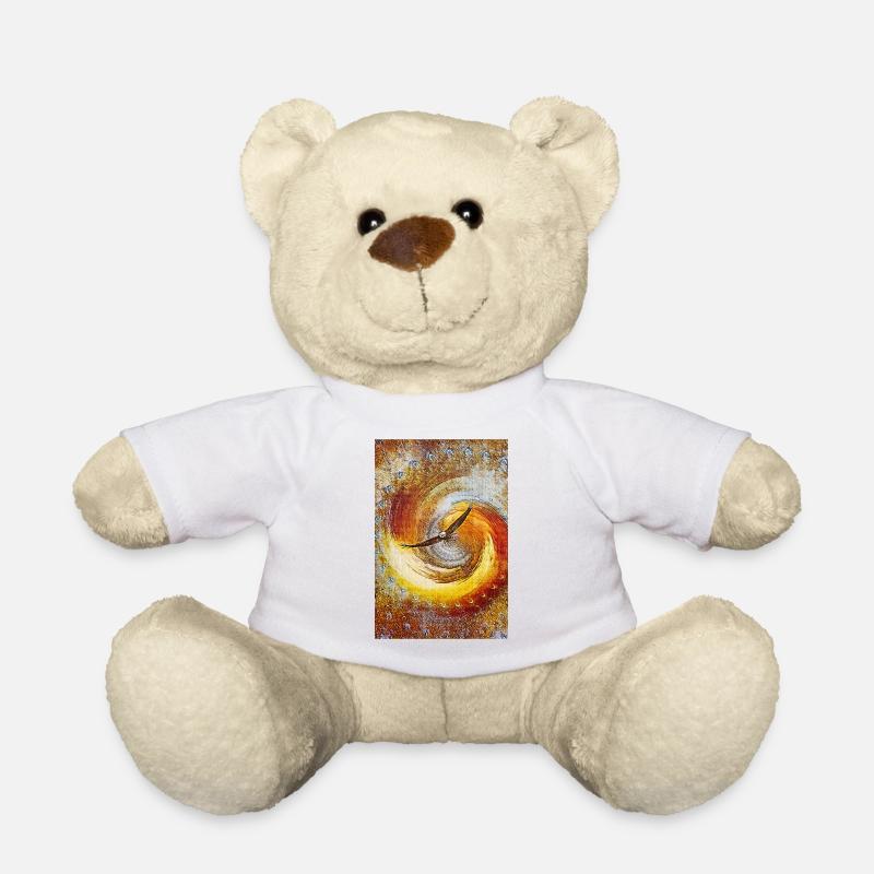 Aigle en vol - Nounours - blanc