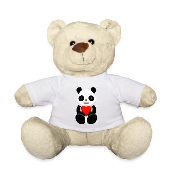 Panda <3 - Nounours - blanc - Devant