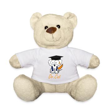 DrCat - Teddy Bear - white - Front