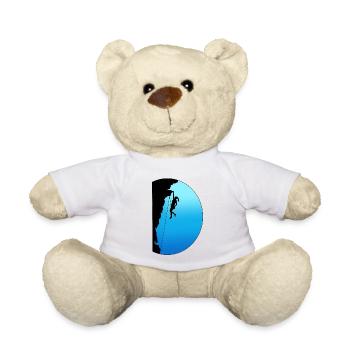 Climb on (She, blue) - Nounours - blanc - Devant