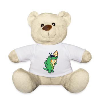 Cool Tier Krokodil - Teddy - Weiß - Vorne