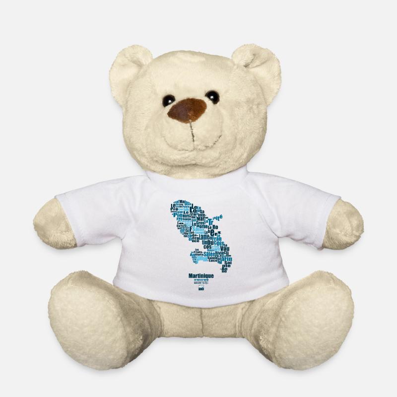 blue martinique - Nounours - blanc