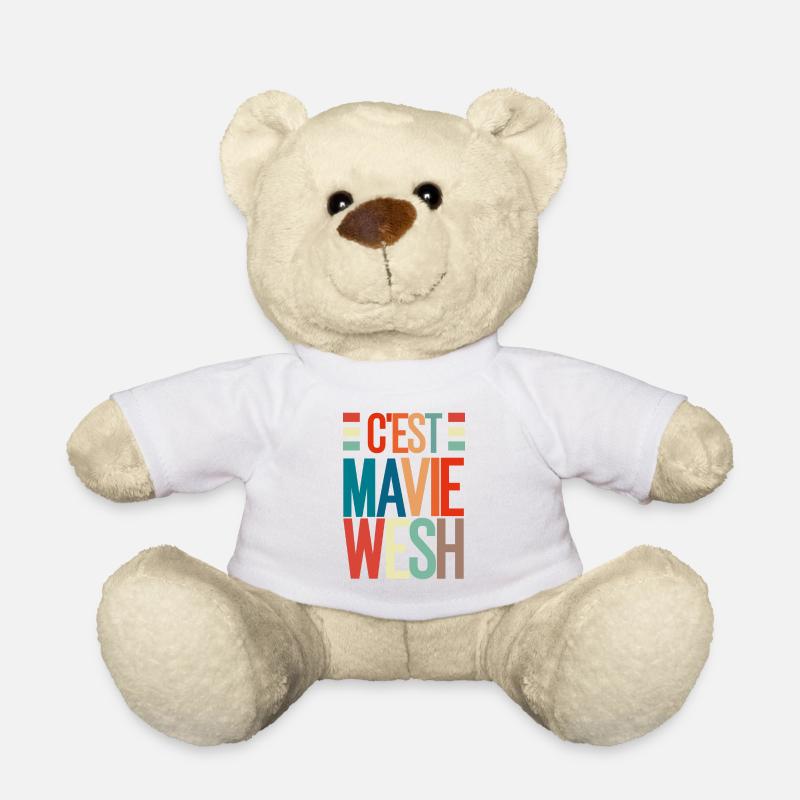 C'est ma vie wesh - Nounours - blanc