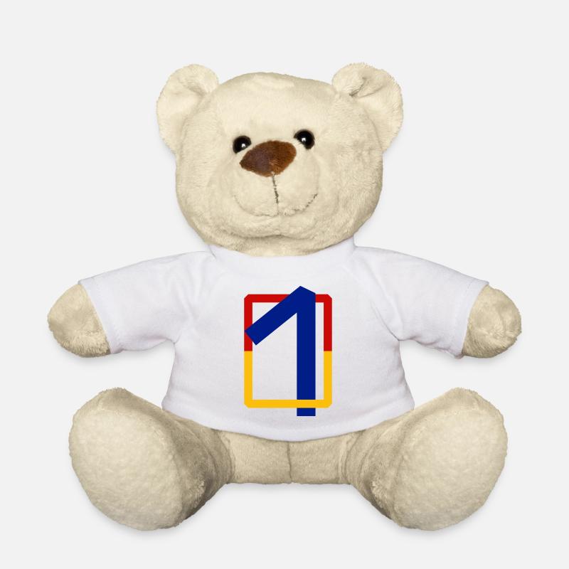 Zehn kantig - Teddy - Weiß