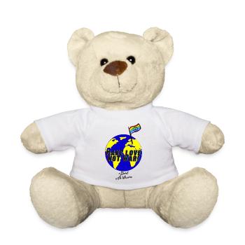 Make Love not War! - Teddy - Weiß - Vorne