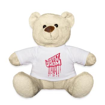 Heavy Metal Mom Logo - Teddy - Weiß - Vorne