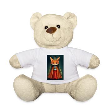 La princesse renarde - Nounours - blanc - Devant