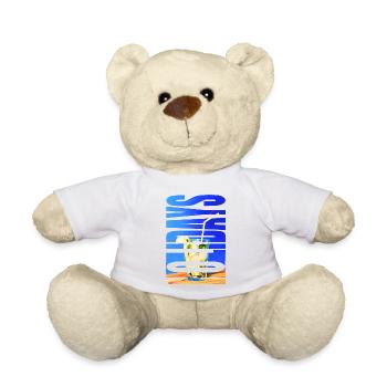 HOLIDAYS - Teddy Bear - white - Front