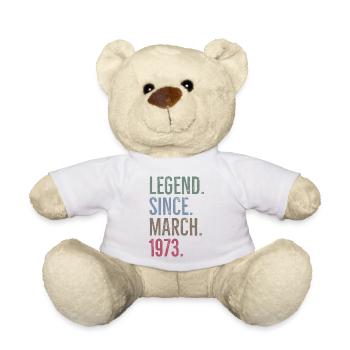 Legende seit März 1973 - Teddy - Weiß - Vorne