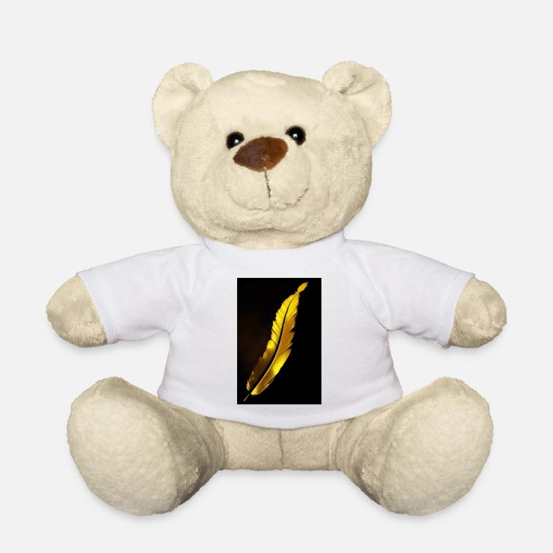 Plume - Nounours - blanc