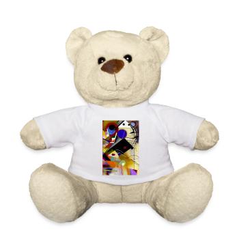 Geometrical Flow - Teddy - Weiß - Vorne