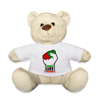 Women life freedom - Nounours - blanc - Devant