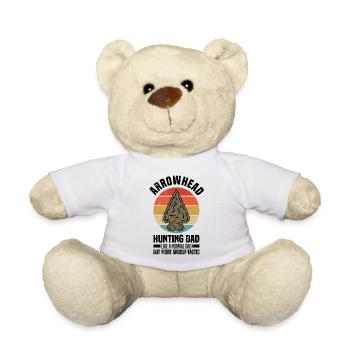 Collect arrowheads - Teddy Bear - white - Front
