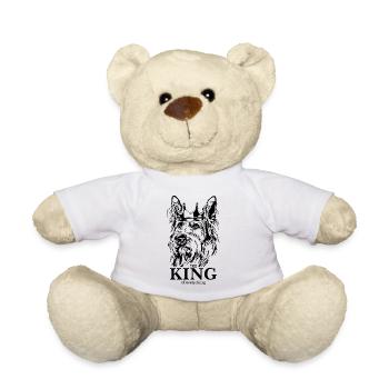 BERGER PICARD King Hundespruch Hunde Wilsigns - Teddy - Weiß - Vorne