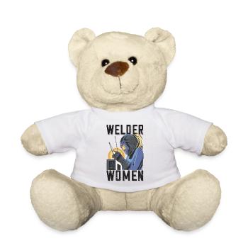 Tenue de soudeur pour soudeurs - Nounours - blanc - Devant