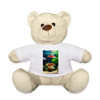 Fish, Aquarium - Teddy Bear - white - Front