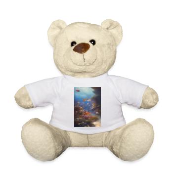 Fish, Aquarium - Teddy Bear - white - Front