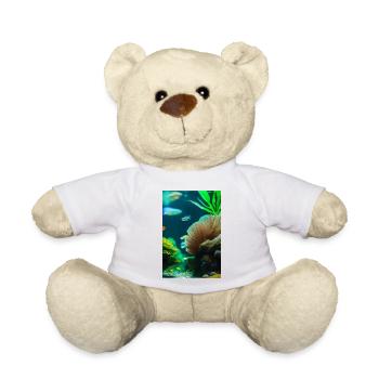Fish, Aquarium - Teddy Bear - white - Front