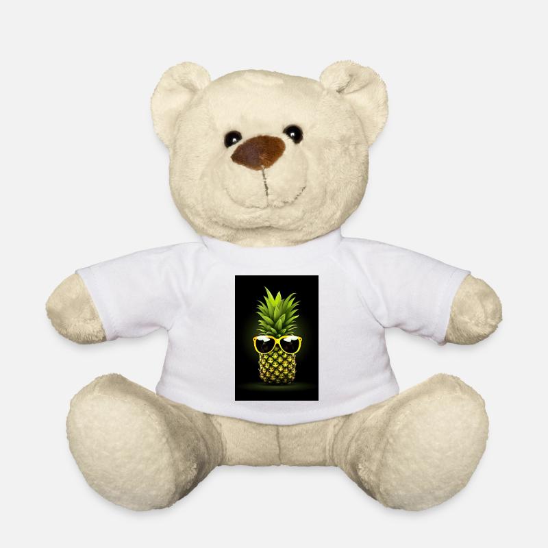 Ananas - Nounours - blanc