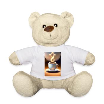 Kaffee, Kaffeebohnen - Teddy - Weiß - Vorne