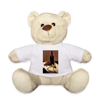 Buveurs de vin - Nounours - blanc - Devant