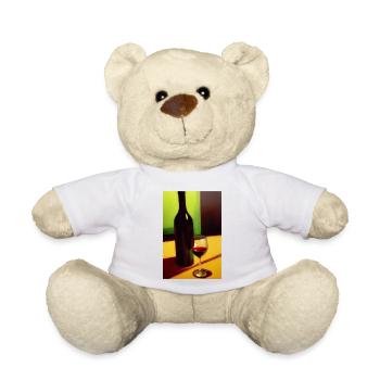 Buveurs de vin - Nounours - blanc - Devant