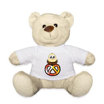 Alsace Poussin - Nounours - blanc - Devant