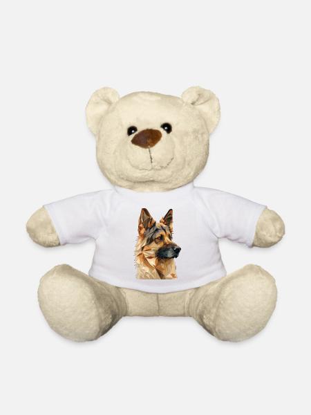 SCHÄFERHUND - Teddy - Weiß