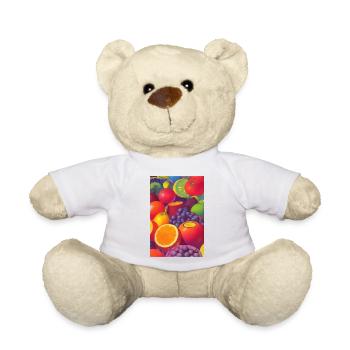 Früchte - Teddy - Weiß - Vorne